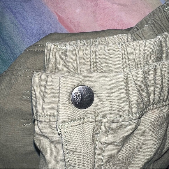 FREE People FP Movement Voyage Pants Cargo Straight Leg Desert Taupe size L - Picture 5 of 6